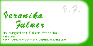 veronika fulmer business card